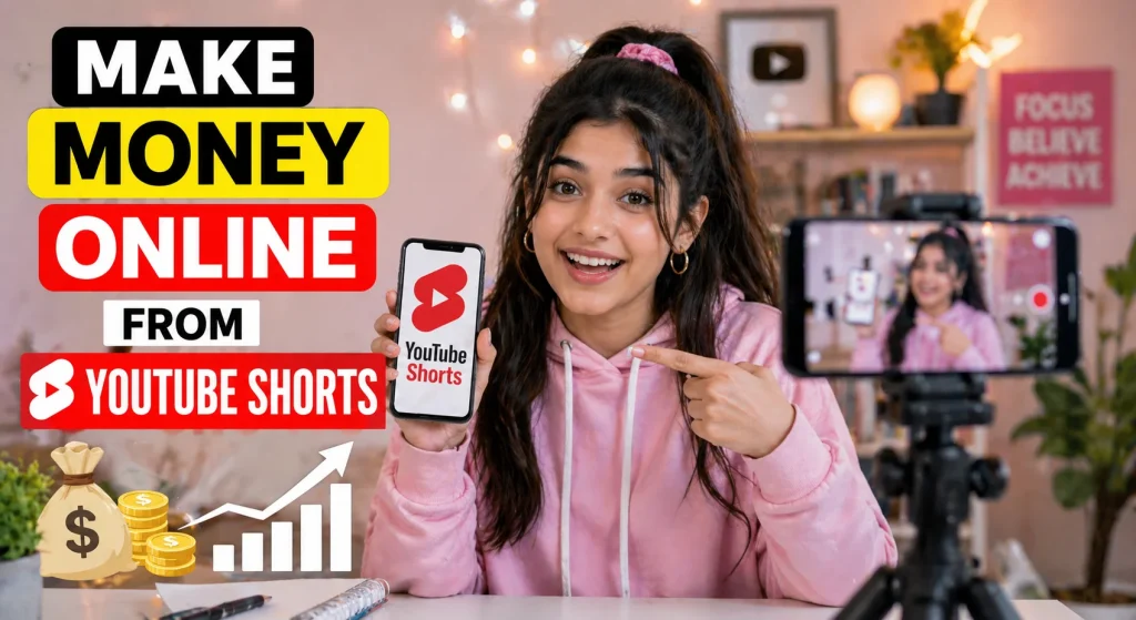 Make Money Online From YouTube Shorts